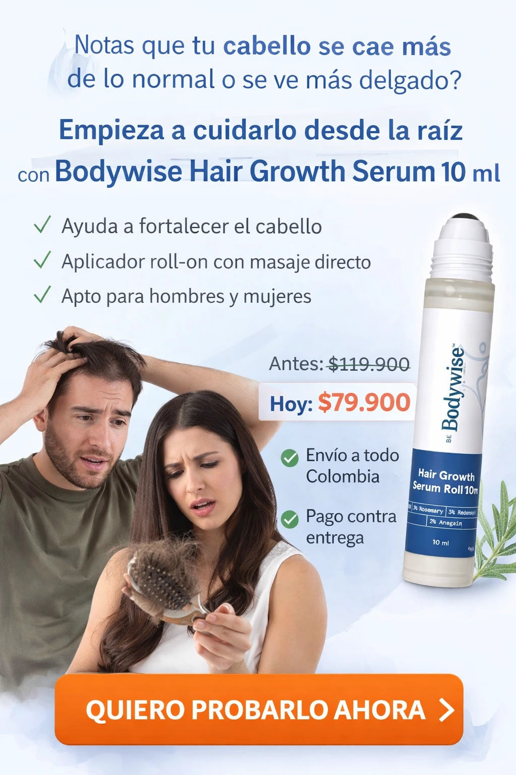 BodyWise Hair Growth Serum 10mL