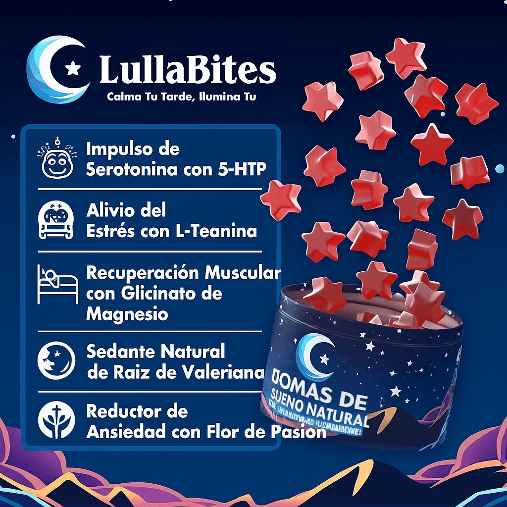 Gomas Naturais Para Dormir Lullabites