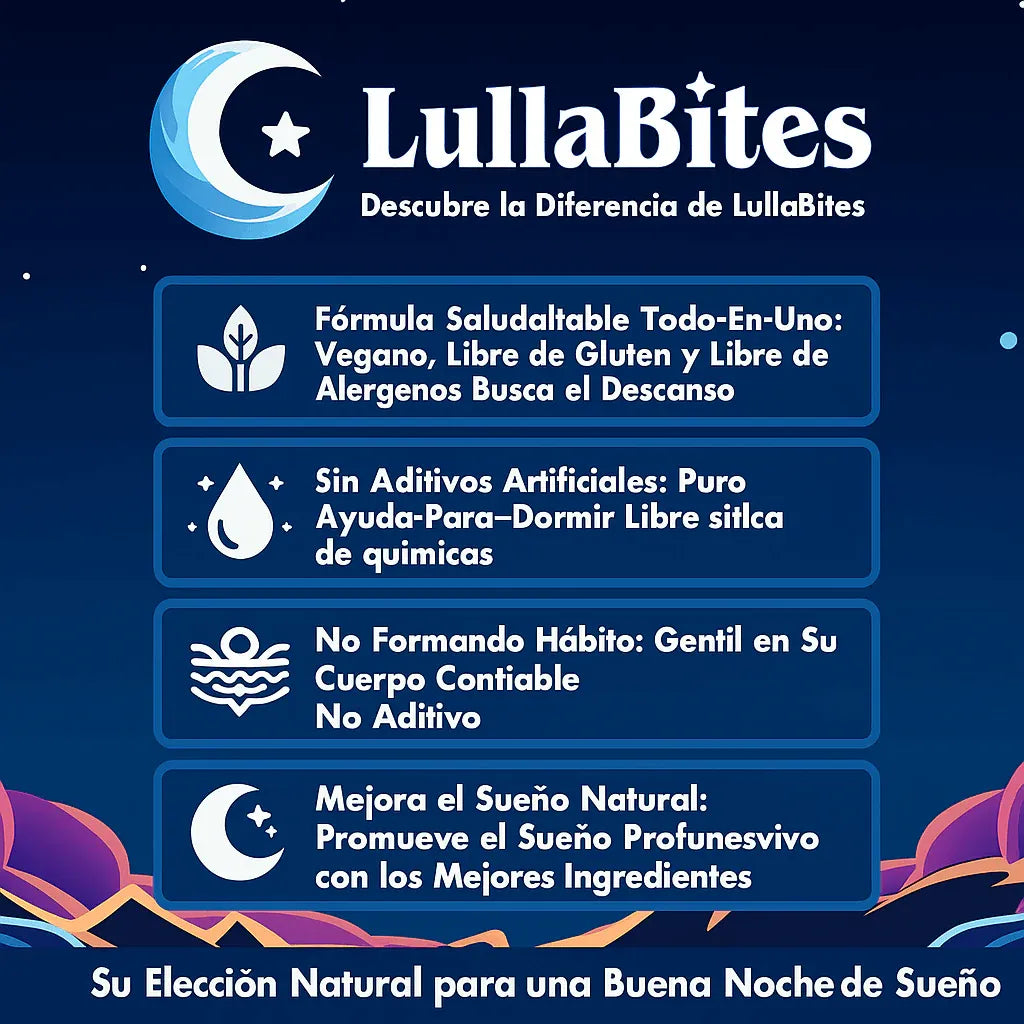 Gomas Naturais Para Dormir Lullabites